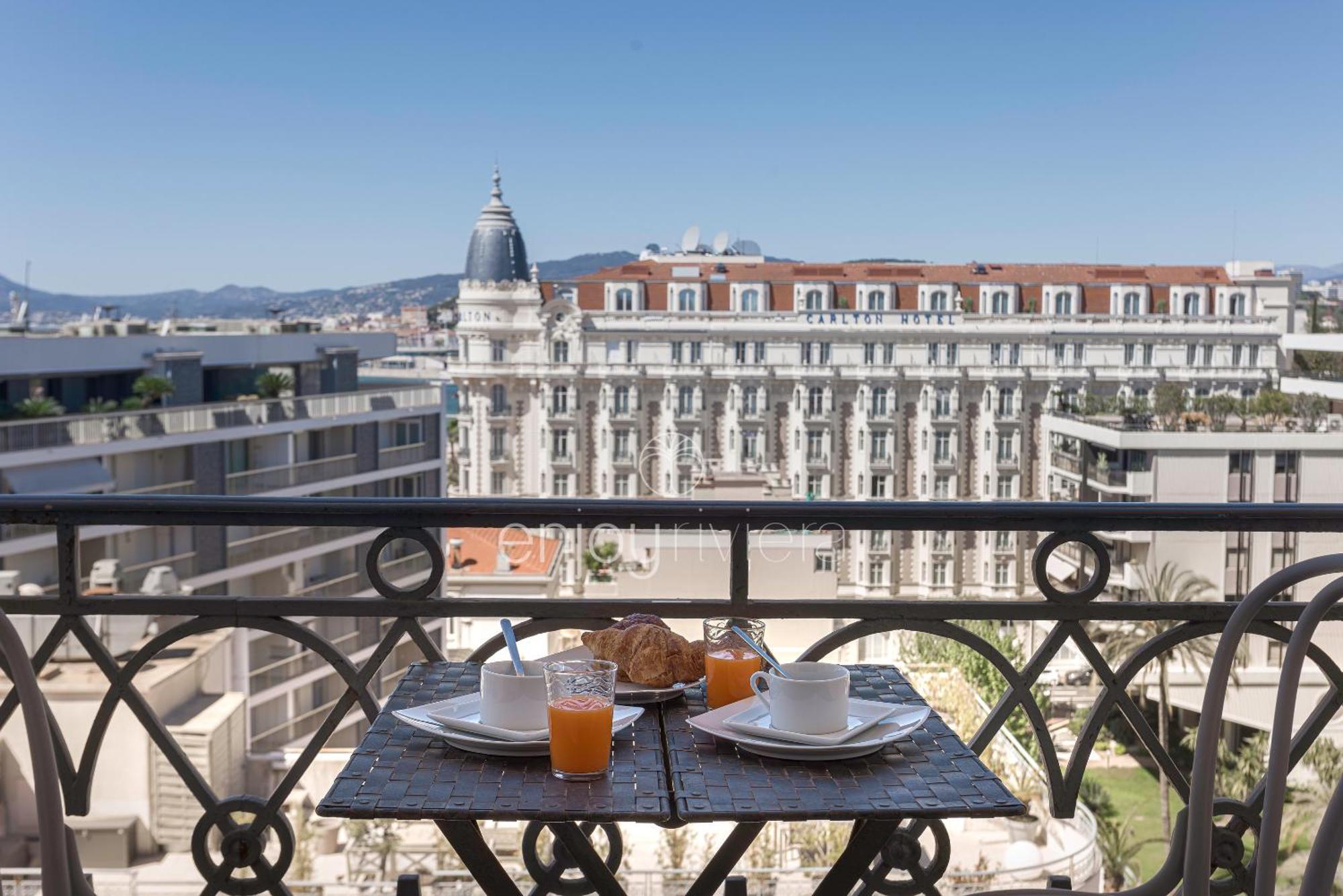 Palais Miramar Suite Art Modern - Derniere Etages Vue Mer - 75M De Confort - En Face Des Plages -Wifi - Clim Cannes Exteriér fotografie