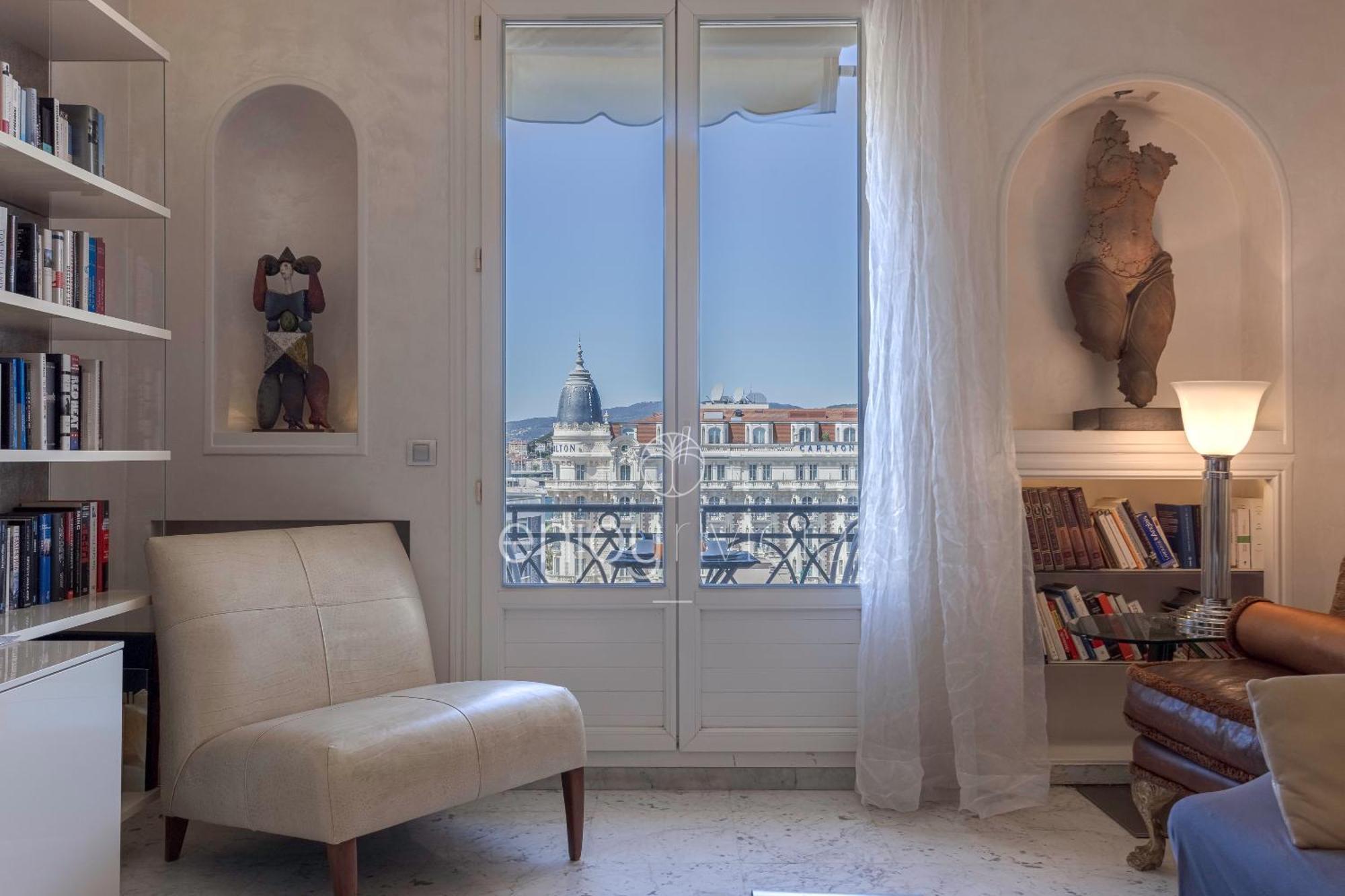 Palais Miramar Suite Art Modern - Derniere Etages Vue Mer - 75M De Confort - En Face Des Plages -Wifi - Clim Cannes Exteriér fotografie